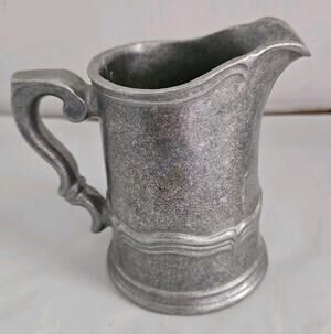 Vintage The Wilton Company® RWP Small Pewter Creamer Pitcher - 4"